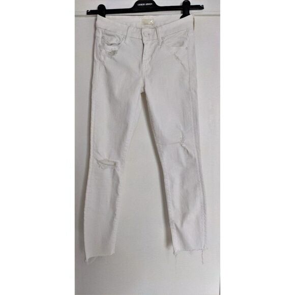 MOTHER | The Looker 'Stayin' Rowdy' white - Picture 4 of 15